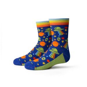 Two Left Feet- Kids Socks-- "Out of this World"